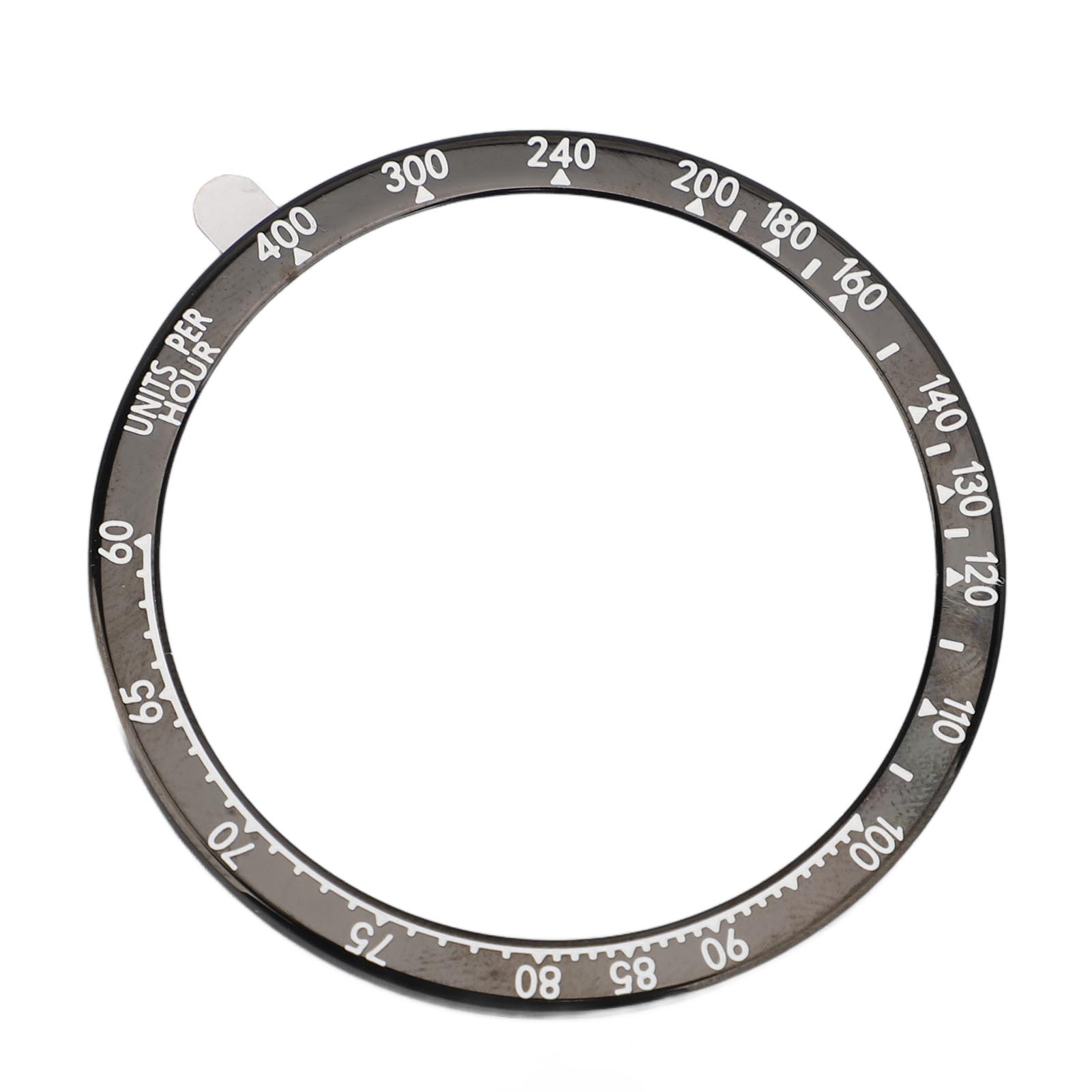 Roestvrij Staal Horlogering Krasbestendig   Horlogering Vervanging   Horlogering Metaal Rond   51mm gray