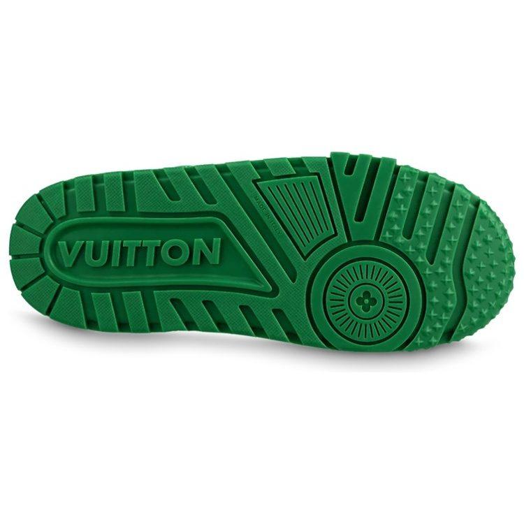 LOUIS VUITTON Lv Trainer Maxi Sneakers 'Green' 1AB8SD