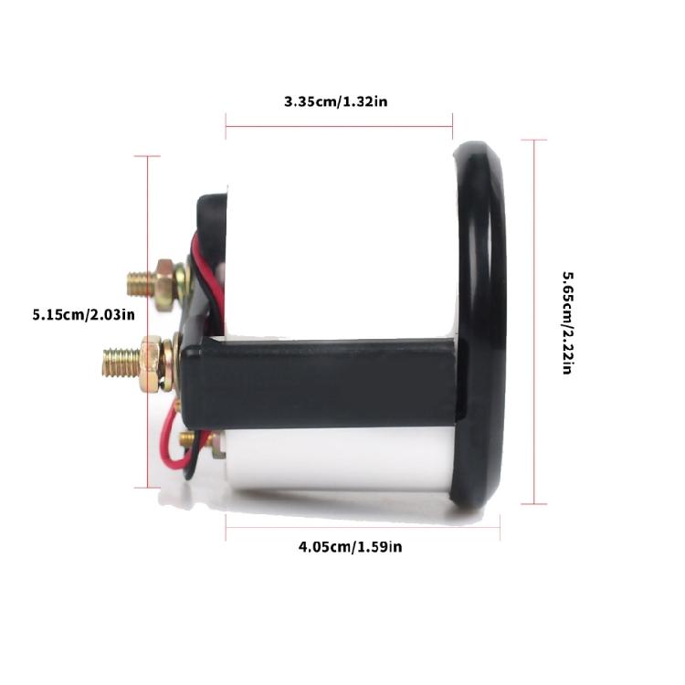 2Inch Fuel Level Gauge Meter LED Indicators Oil Capacity Sensor For 12V Automotive Motorcycle Applications