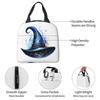 One Arcane Witch Hat Pattern Insulated Lunch Bag for Women Kids Portable Food Boxes Thermal Lunch Box Tote