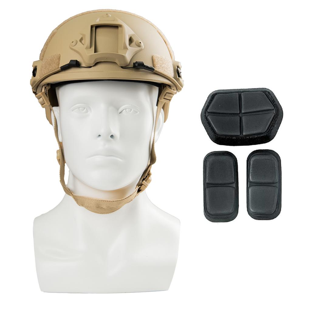 Einstellbarer Kopfumfang Taktischer Helm Militärlüfter CS Feldausrüstung Outdoor-Sportspielhelm