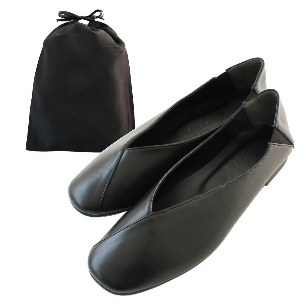 room pumps with storage size 1 pair [Strong] Heel-mounted bag, M,