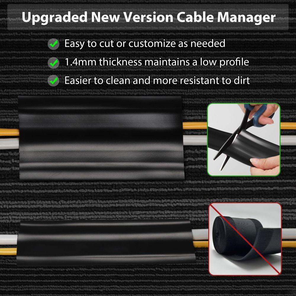 Self Adhesive Wall Wire Concealer PVC Cable Protector High Quality Line Management  Office