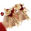 Complete Wedding Corsage Set: Bride, Groom, Parents Boutonniere, Brooch Flowers, Pre-Wedding Supplies