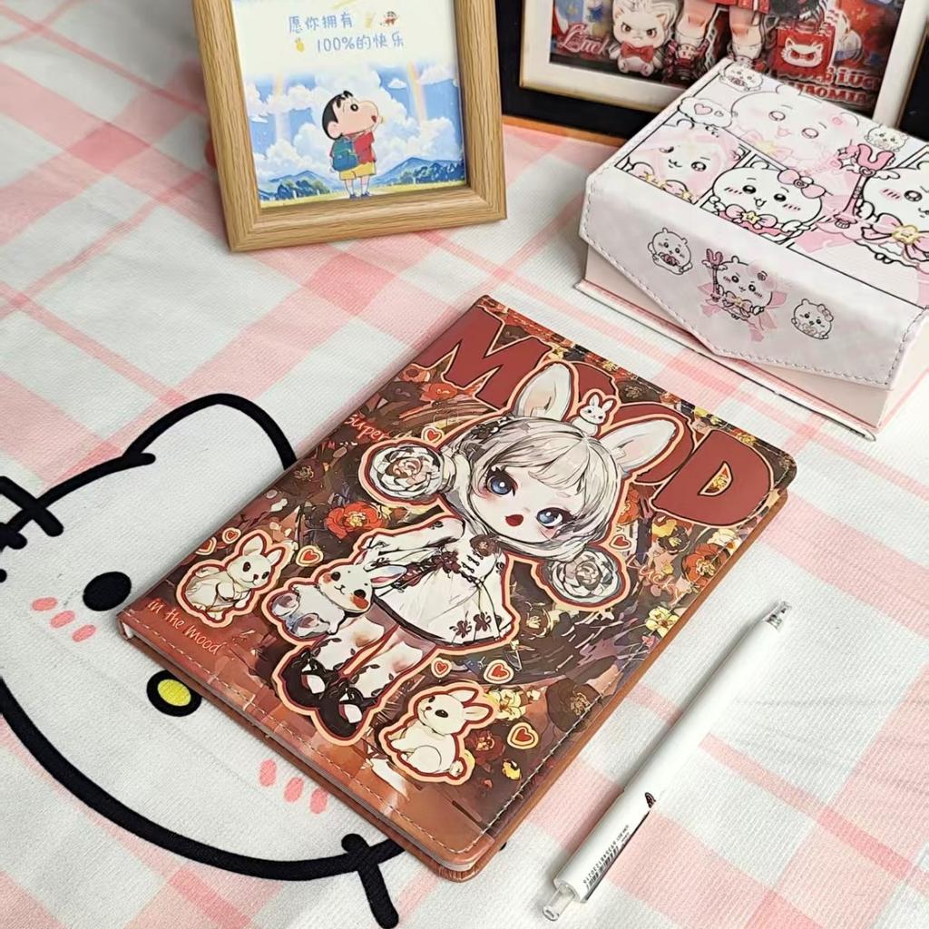 A5 Series Soft Leather Notebook High Value Thickened Color Page Handbook