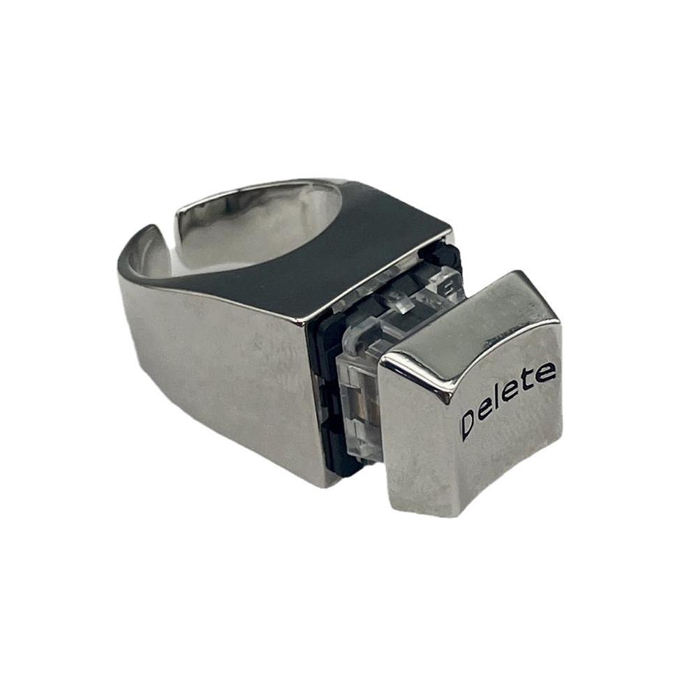 

Vent Keyboard Delete Anything Rings Decompression Spindle Tester Ring New Opening Rings Glossy