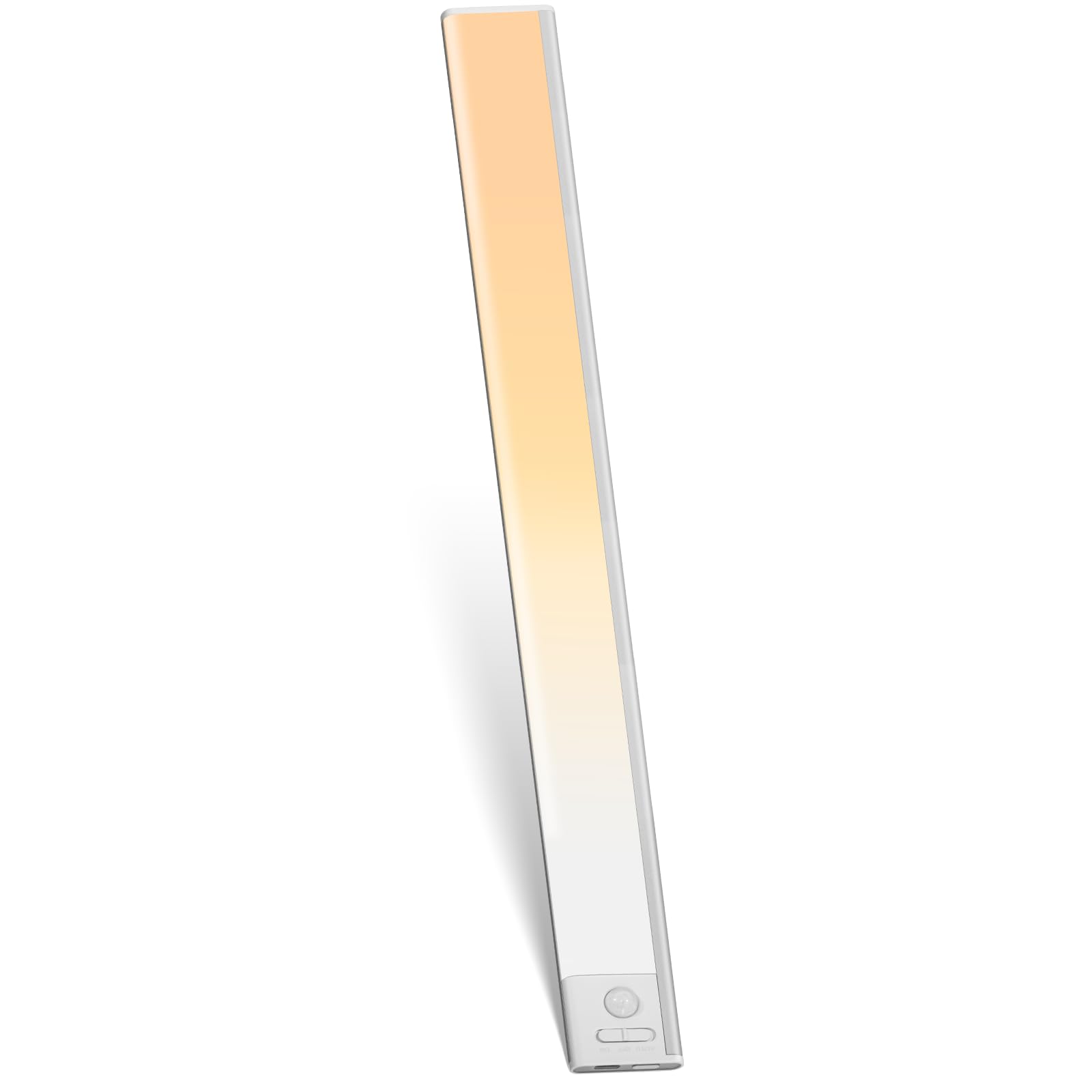 

Motion Sensor Light for Indoor Use, Rechargeable, Magnet-Equipped, Slim LED, Dimmable, 60cm, Bar Light, 3 Color Adjustable, Motion Sensor, Kitchen