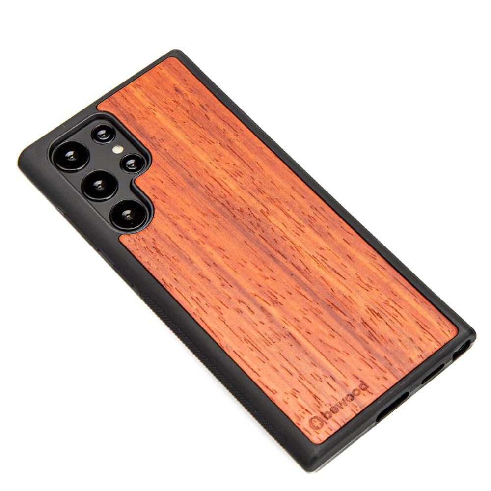 Wooden Case for Samsung Galaxy S22 Ultra padouk