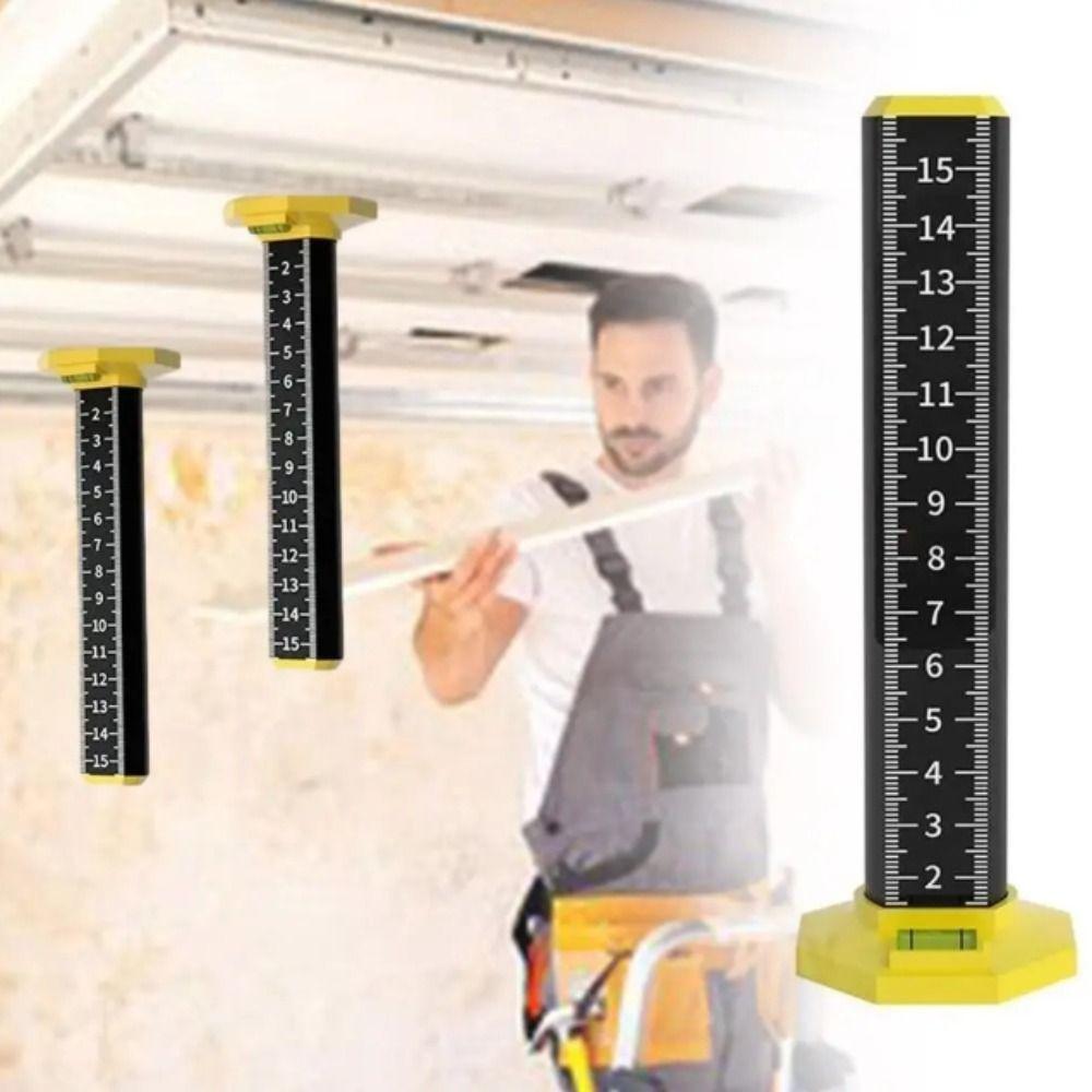 Light Steel Ceiling Leveling Ruler Graduated Scale Wall Lay Tool  Construction Site