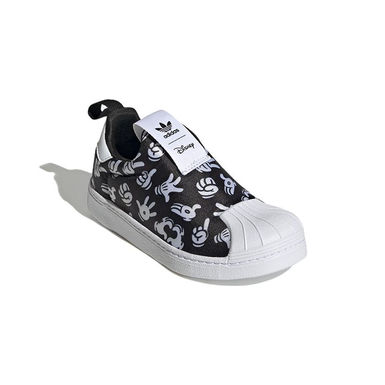 Adidas Disney X Superstar 360 J Mickeys Hands Kids Sneakers Black Core-Black Cloud-White GX1872