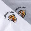 Oxford Woven Cotton Men's Shirt Fashion Casual Tiger Picture Embroidery Hipster Men All Match Shirt Men