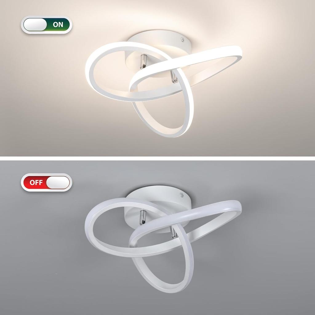 Moderné LED stropné svietidlá do chodby Nordic 3 farby LED povrchová montáž AC 220V pre spálňu obývaciu izbu svetlo do chodby balkónové svetlo