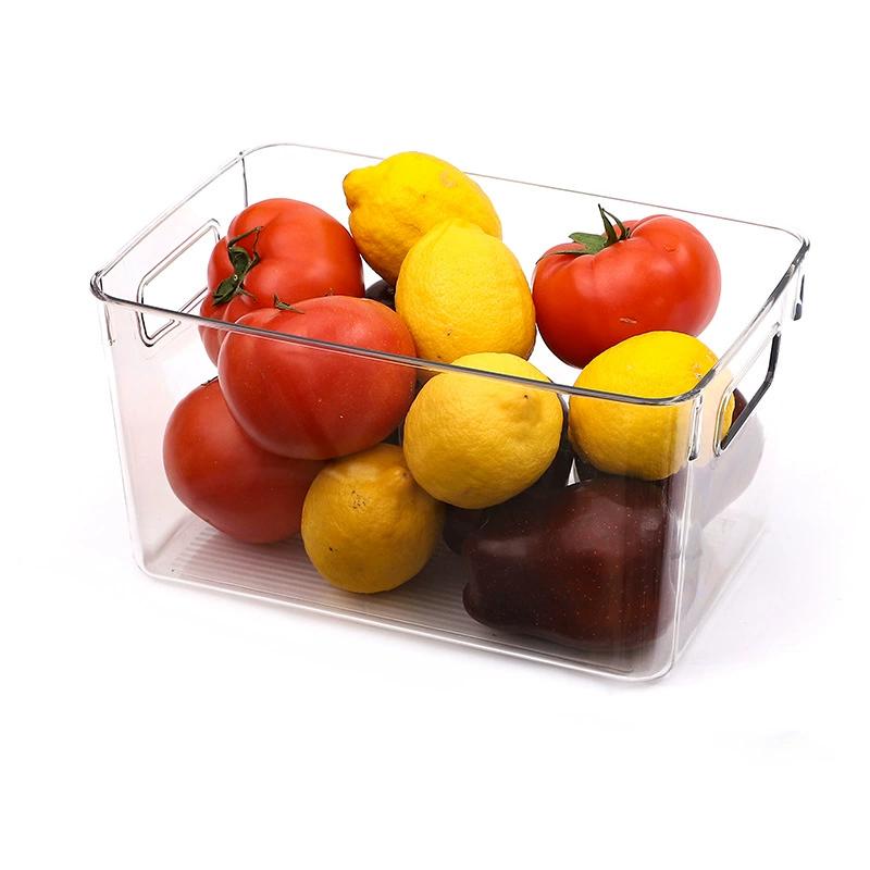

Organizador de nevera transparente para cocina, caja de almacenamiento de alimentos fresca y sellada