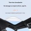 For Zeekr 7X 2025 2026 Car Sunroof Sunshade  Sunroof Heat Insulation UV Proof SunVisor Roof Sun Protection Sunscreen Accessories