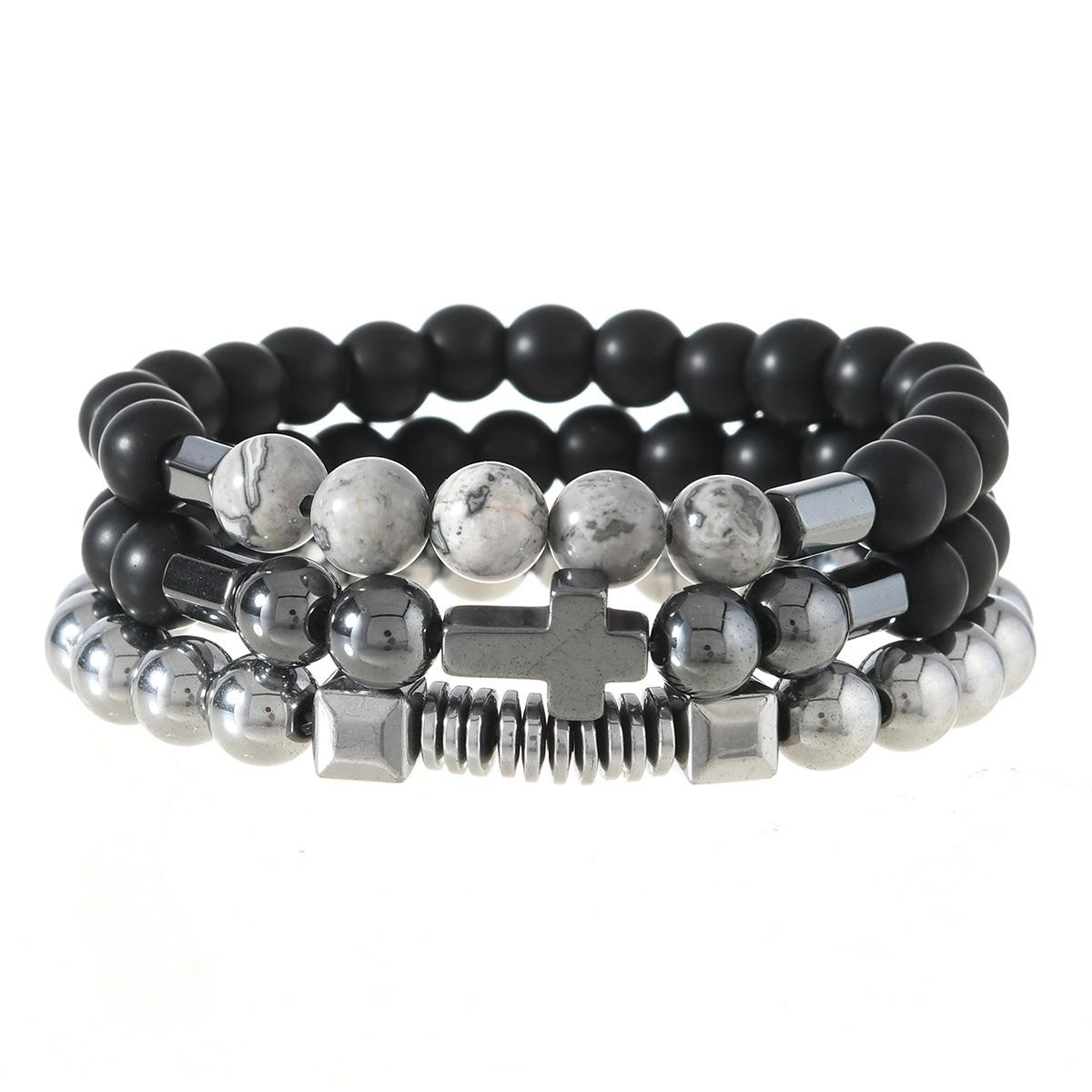 JYL TS Bracelet Bohemian  Bead Style Enhances Natural Vibes And Stability Black