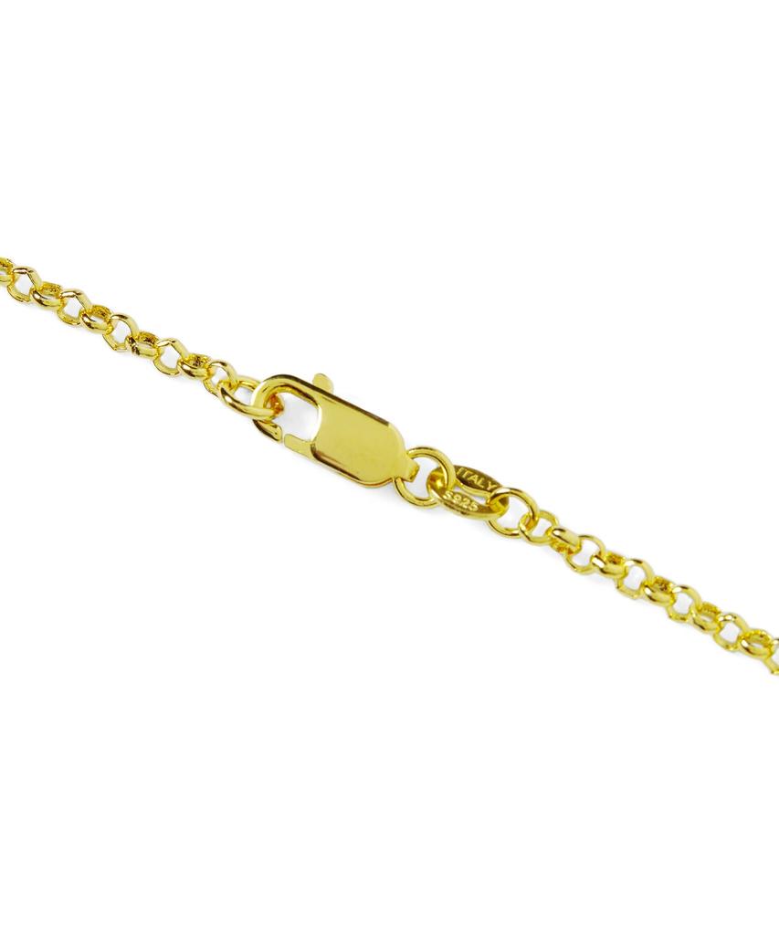 Thisisneverthat Gd Dancing Bears Necklace Gold
