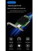 Realtek RTL8127 10 Gigabit PCI-E Network Card for Desktop Computer with RJ45