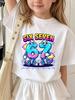 Funny Italian Brainrot 67 Six Seven Short Sleeve Kids T Shirt Summer Casual Hot Crewneck Cute Age 3-14 Boys Girls