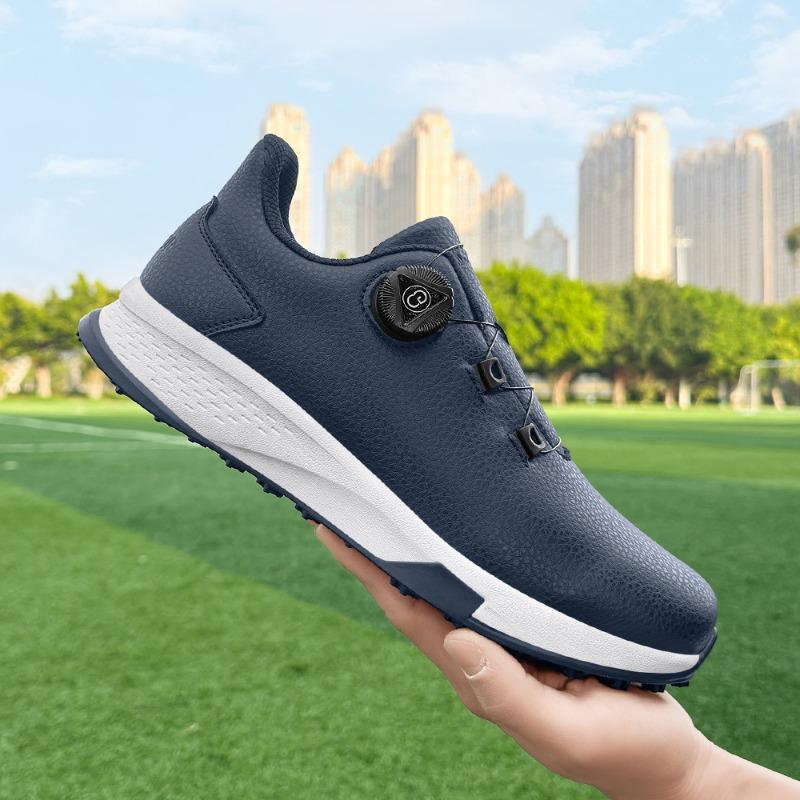 2026 Hete Verkoop Mannen Golf Sneakers Professionele Golfschoen Mannen Buiten Gras Lopen Schoenen Man Comfortabele Wandelschoen 44 blauw