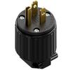 1Pcs Male/Female Ends Extension Cord Ends Connector 15A 125V 5-15P/5-15R Straight Blade Cord Connector