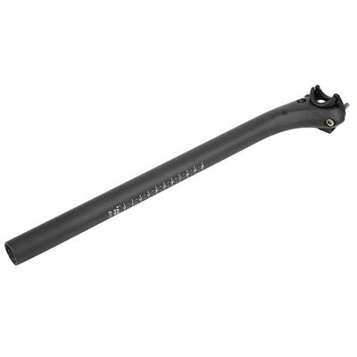 27.2x400mm Bike Seatpost Carbon Fiber Seat Post Tube Durable Bicycle Seat Post  Bike Accessories