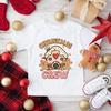 Just A Girl Who Loves Christmas Printed Kids Shirts Child Christmas Party T-shirt Top Xmas Vibes Outfit Child Short Sleeve Tee