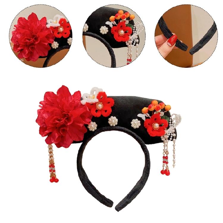 Chinesische Prinzessin Stirnbänder Cosplay Party Kopfschmuck für Historische Nachstellung