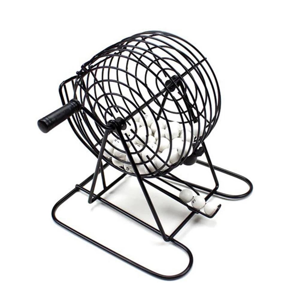 Deluxe Bingo Game Set with Bingo Cage Bingo Balls Bingo Cards and Bingo Chips