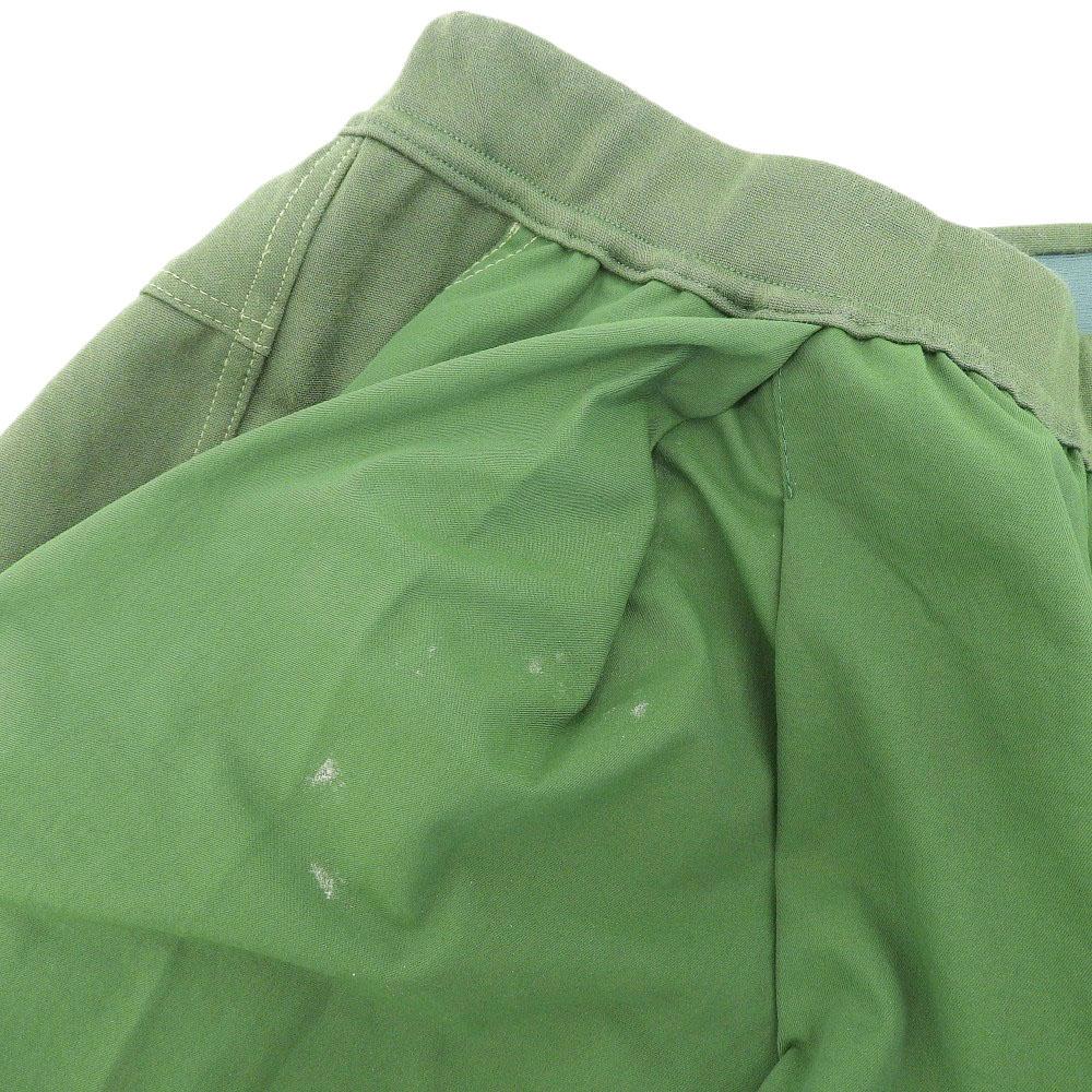 OLLEBOREBLA Beautiful pig embroidered easy pants bottoms for women green L Bottoms L greenUsed