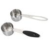 2pcs set Stainless Steel Stainless Steel Measuring Spoon Coffee Bean Measuring Spoon  Coffee