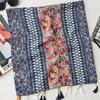 Cashew Ethnic Style Cotton Linen Scarf Korean Style Scarves Female Wraps Bohemian Style Shawl