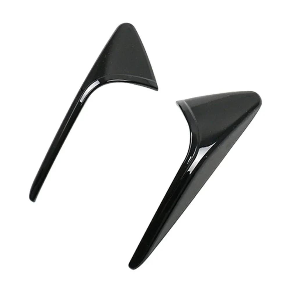 

Для Tesla Model 3 2024 Боковая крышка камеры Защитная линза Авто Боковая камера Отделка Внешние детали Защитная камера матовый черный