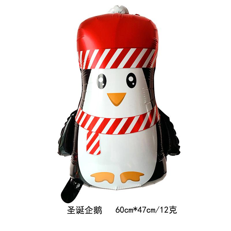 Christmas Balloon Large Santa Claus Decorative Balloon Aluminum Foil Balloon For Christmas Party Decorative Supplies