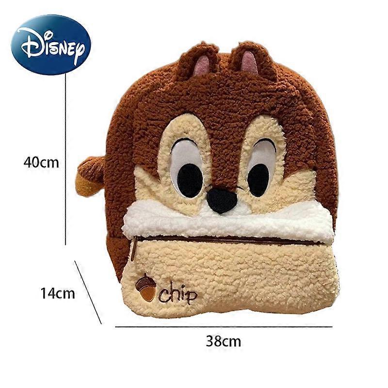 Disney Student Backpack for Girl Kids School Bag Kawaii Toddler Backpacks Cartoon Chip Designer Luxury Book Bags Free Shipping