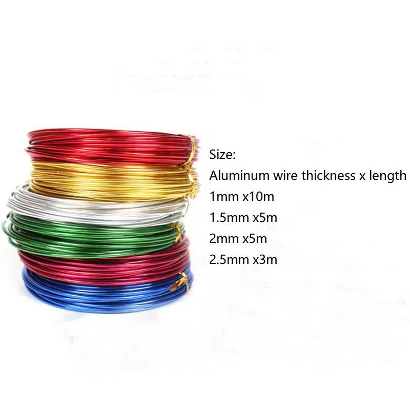 1pc New Floral Wire For Jewellery Beads Braided Craft Jewelry Accessories Making Findings material For Jewelry Making DIY Craft Jewelry Accessory