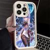 Phone Case for iPhone 17 Air 16E 15 16 Pro Max Genshin Impact Ganyu Cover 14 Plus 13 12 Mini Soft Shell Silicone Fundas