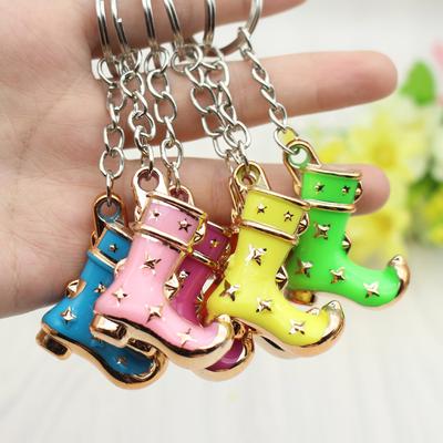 Creative Personality Small Gift Simulation Mongolian Boots Clown Boots Small Shoes Key Ring Pendant