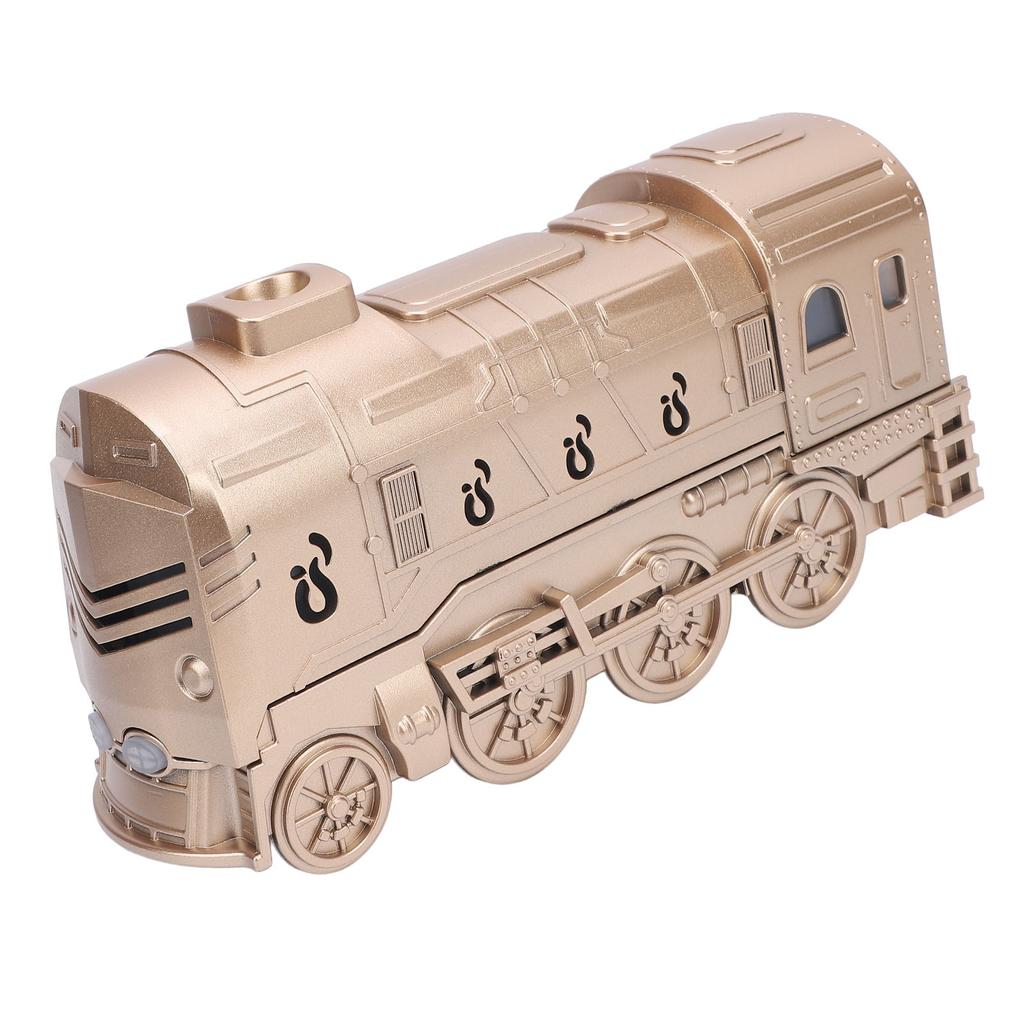 Aromatherapy Diffuser Humidifier with Light 300ml ABS Retro Train Humidifier Essential Oil Diffuser