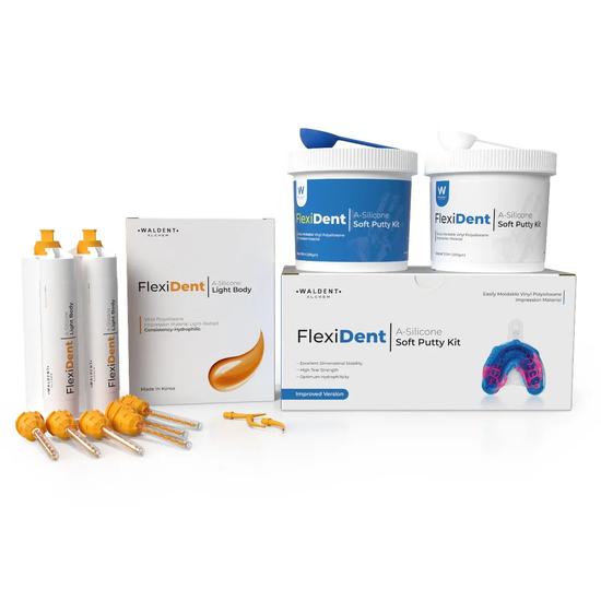 

Waldent Flexident А-силиконовый мягкий слепочный материал