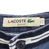 Lacoste Linen Blend Shorts 40 Blue Navy Blue Men's Used