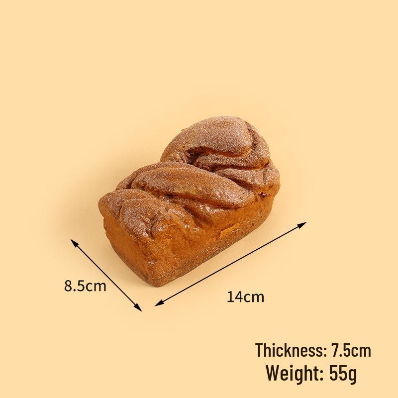 Baguette e Bruco in PU Sintetico, Oggetto di Scena per Esposizione, Decorazione o Servizi Fotografici