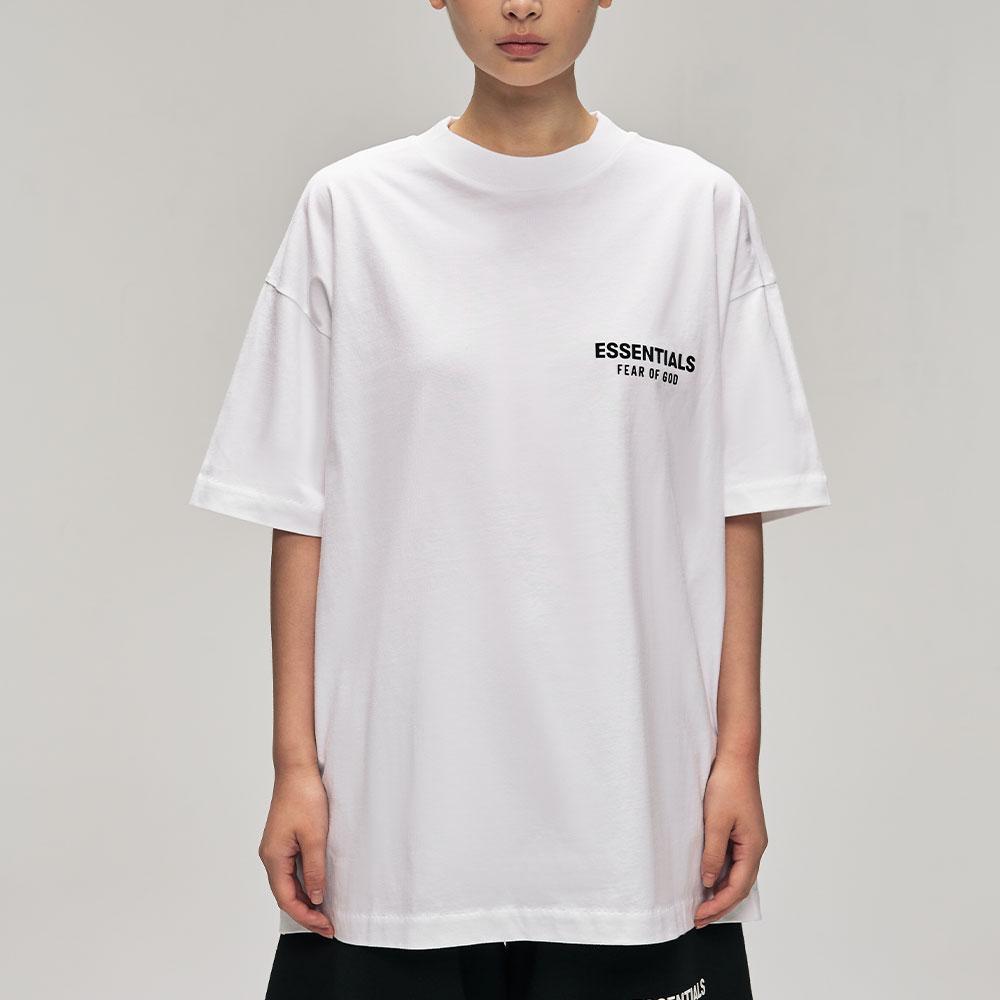 Fear of God Essentials Classic Fit T-Shirt Bright White Men Tops 125AS254192F