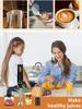 Electric Cooking Stick for Baby Food Dispenser, Handheld Grinding Stick, Egg Beater, Whipped Cream Grinder, 4 in 1