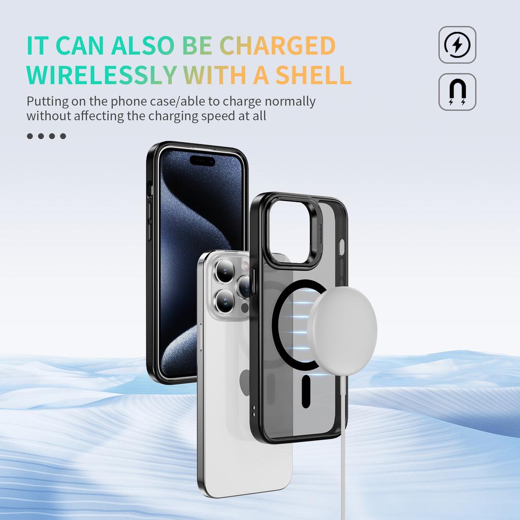 Camera Lens Protector Stand Holder Case Cover For Magsafe Mag Safe iPhone 15 Pro Max 14 Plus 13 12 15Pro 14Pro 13Pro Protection Phone Accessories