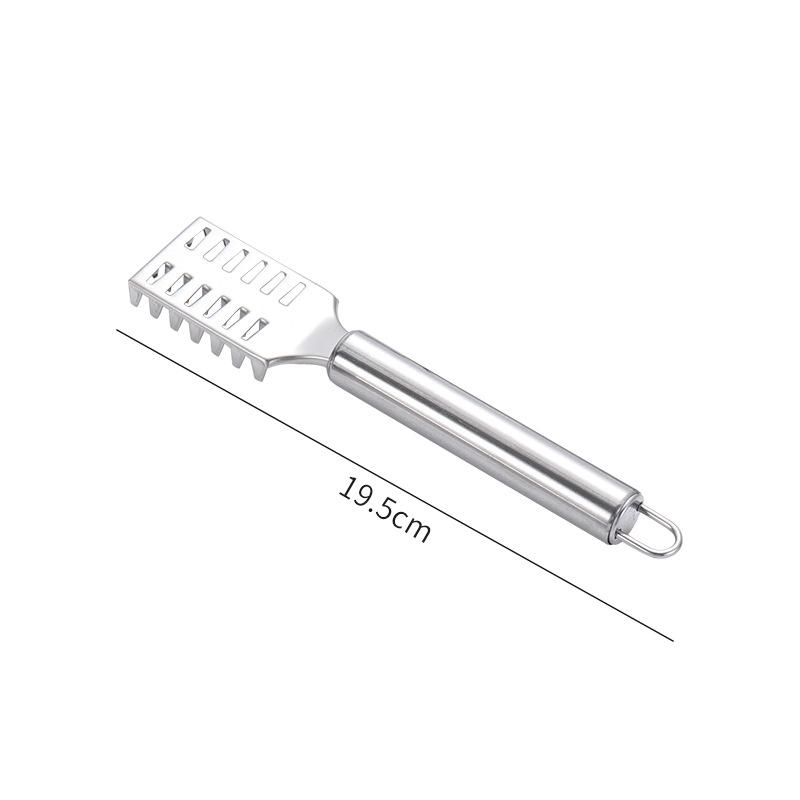 Fish Scales Scraping Kitchen Fish Cleaning Knife Cutter Stainless Scaler For Fish Cleaning Tools Fish Skin Brush Kitchen Gadgets
