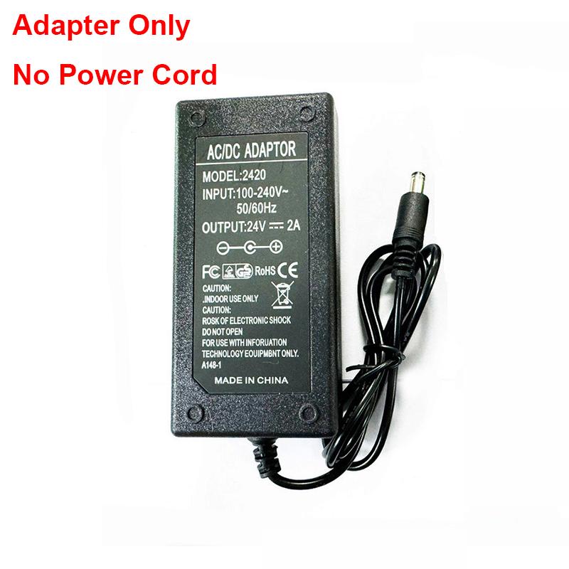 DC 24V 2A 3A 5A 6A Universal Adapter Power Supply Charger AC To DC Adapter Transformers For LED Light Strip Laptop EU US Plug
