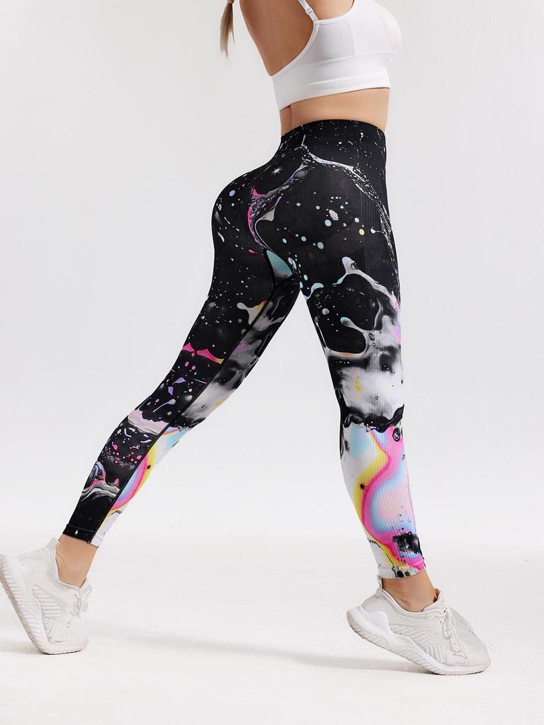 Seamless High Waist Yoga Leggings - Women's Hip Lifting Fitness & Running Pants