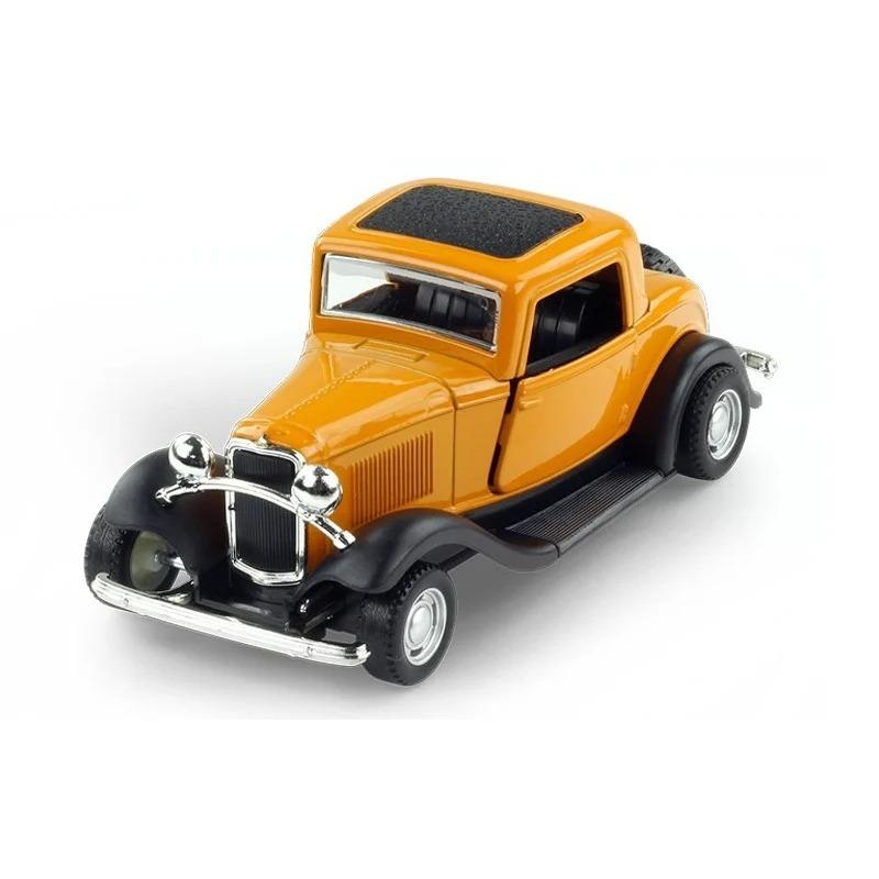 1/32 Scale Alloy Diecast Classic Ford Mustang GT 1967 GT500 Vintage Model Classic Pull Back Toy Car Miniature Vehicle Replica Kid Gift