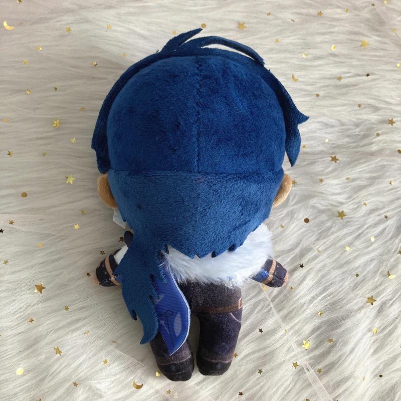 Genshin Impact Razor Plush Dolls Soft Cotton Cartoon 20cm Razor Plusie Toys Bennett Holiday Gifts Birthday XMAS Dolls Kaeya