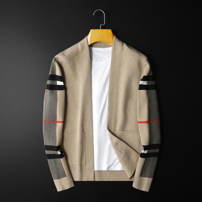 Frühling und Herbst Mode Pullover Strickjacke Herren Strickjacke Koreanische Ausgabe Casual Mantel